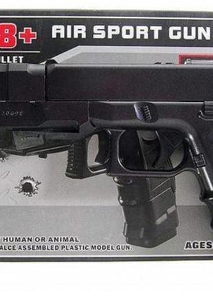 Іграшковий пістолет p698 glock 26 глок 26, кульки2 фото