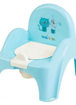 Дитячий горщик стільчик tega baby po-074-103 музичний9 фото