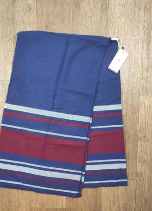 Пончо tom tailor шарф жіночий синій теплий hm