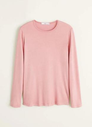 Реглан mango размер м (футболка с длинным рукавом)