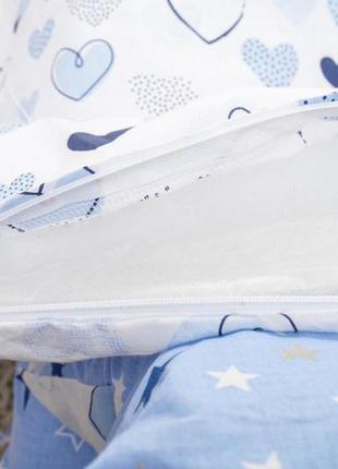 Комплект дитячої постільної білизни в ліжечко, бортики подушки4 фото