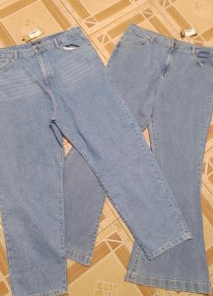 Женские джинсы клеш большого размера 222 фото
