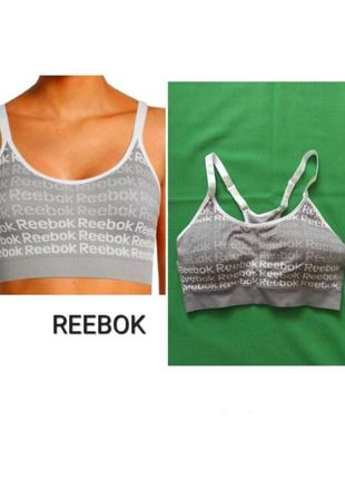 Спортивный топ с вкладышами reebok