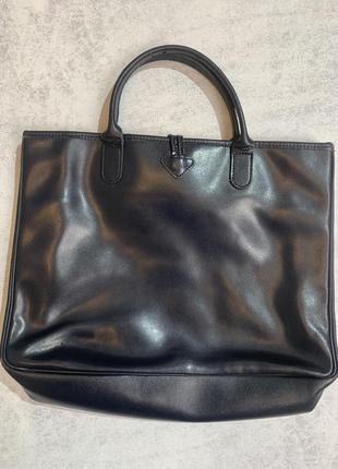 Longchamp женская кожаная сумка6 фото