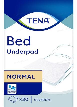 Пеленки для младенцев tena bed 60х60 см 30 шт