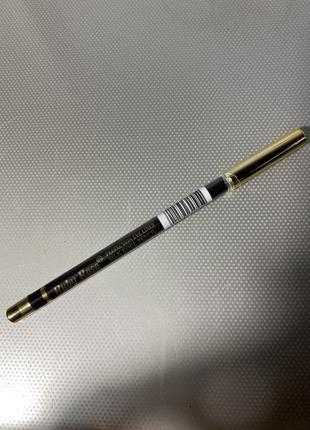 Чёрный мягкий карандаш для глаз и бровей