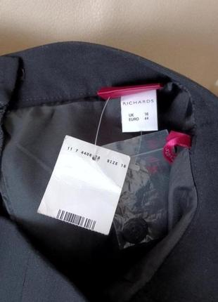 Новая брендовая костюмная черная макси юбка юбка с разрезами5 фото