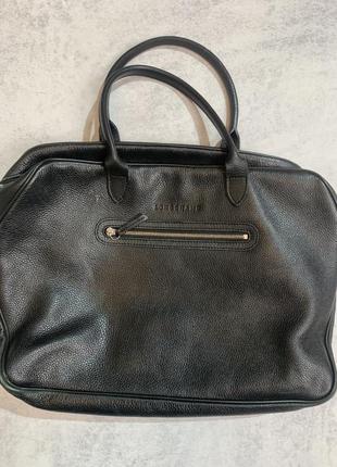 Longchamp женская кожаная сумка2 фото