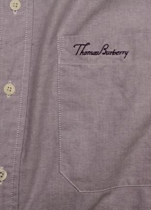 Burberry (thomas burberry) рр m-l рубашка из хлопка yaramouth7 фото