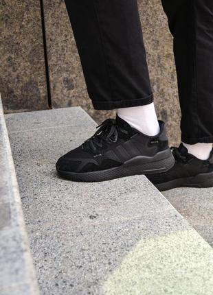 Кросівки adidas nite jogger black2 фото