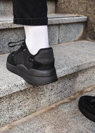 Кросівки adidas nite jogger black6 фото
