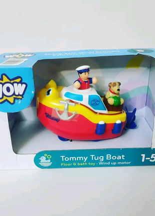 Буксирний човен wow toys tommy tug boat