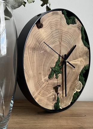 Часы ручной работы из дерева и металла4 фото