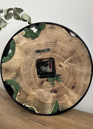 Часы ручной работы из дерева и металла2 фото