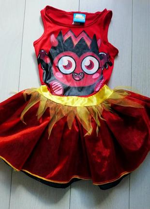 Карнавальна сукня чортик monster5 фото