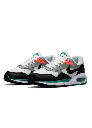 Nike air max correlate білі з чорним та зеленим