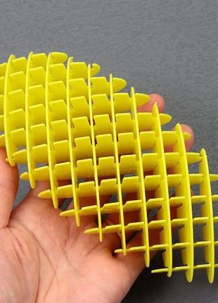 Іграшка-антистрес shape хробак розтягуючий morf worm жовта2 фото