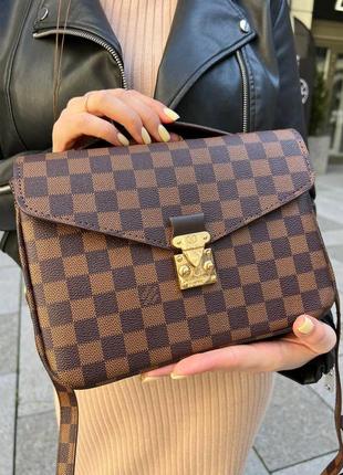 Брендовая женская сумка lv louis vuitton metis6 фото