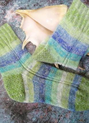 Шкарпетки ручної роботи з мохером, розмір 39-40