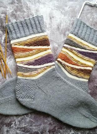 Шкарпетки ручної роботи, розмір 39-40
