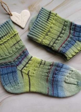 Жіночі шкарпетки ручної роботи, розмір 37-38