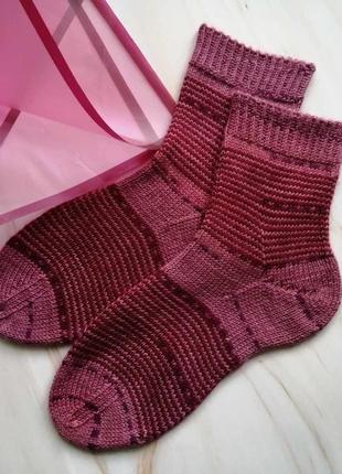 Жіночі шкарпетки ручної роботи, розмір 36-37