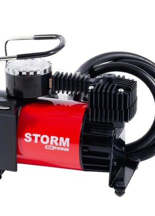 Компресор автомобільний storm 20320 big power autostop 10 атм 37 л/хв 170 вт