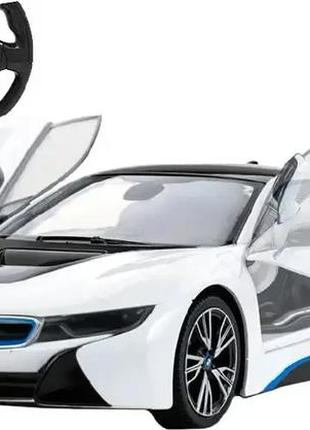 Машинка rastar bmw i8 (71060) на радіокеруванні. 1:14. колір: білий