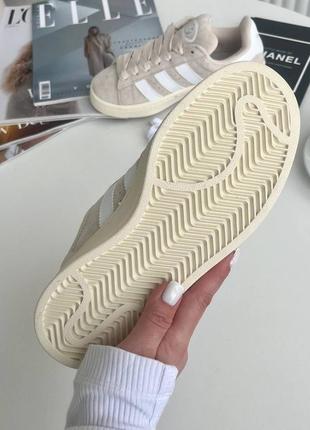 Кроссовки adidas campus beige7 фото