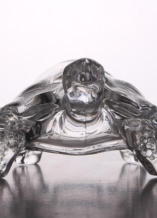 Фігурка для інтер`єру черепаха resteq 21х15х9.5 см. скляна статуетка черепаха. декор черепаха4 фото