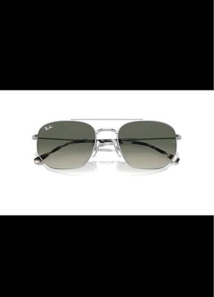 Ray-ban sunglasses 0rb3707-003/71-54 silver frame gray lenses2 фото