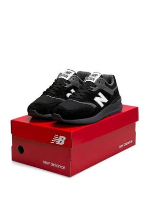 New balance 997h черные с белым3 фото