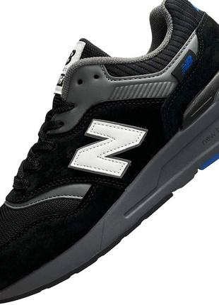 New balance 997h черные с белым6 фото