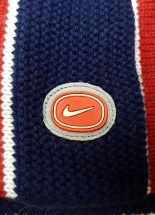 Чоловіча фірмова в'язана шапка nike beanie (оригінал!), англія6 фото