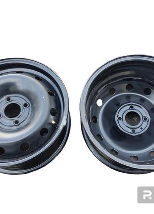 Диск колісний сталевий новий оригінал renault megane 2 scenic 2 4/100 r15 ет43 залишок 3шт.