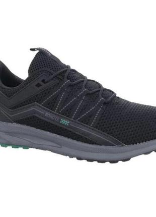 Кросівки чоловічі чорні р. 46 текстиль сітка bonote