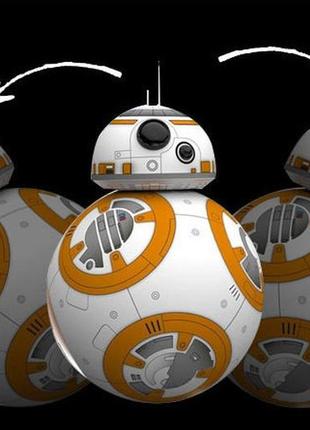 Іграшка робот bb 8, робот-неваляшка, зоряні війни, star wars 8.5 см2 фото