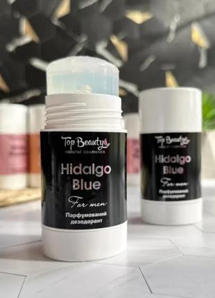 Сухой дезодорант top beauty, hidalgo blue. для мужчин