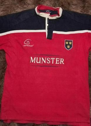 Футболка спортивная munster rugby винтаж, регби (live for rugby)