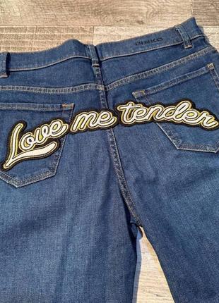 Дизайнерську джинси з незвичним дизайном мом скінні, італійського бренду5 фото
