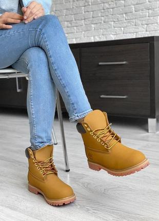 Timberland classic (мех) женские ботинки🆕высокие ботинки тимберленды🆕обувь на муху3 фото