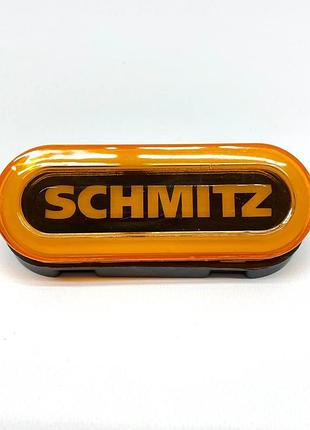 Габаритный фонарь жёлтый schmitz неон 24v led