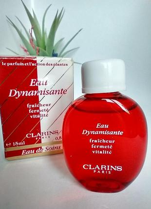 Clarins eau dynamisante, винтажная миниатюра, туалетная вода, 15 мл2 фото