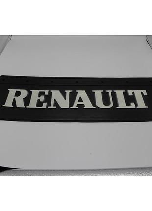 Брызговик резиновый с объемным рисунком renault передний 645х205мм