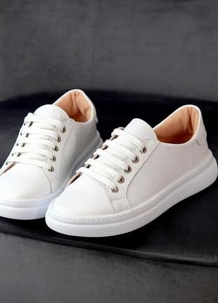 Кеды натуральная кожа