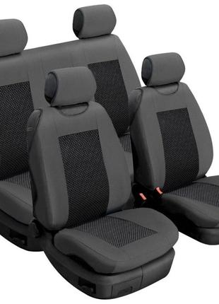 Чехлы универсал beltex comfort графит на 4 сидения, без подголовнико
