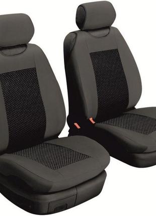 Чохли універсал beltex comfort графіт, без підголівників 2 шт.