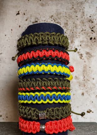 Браслет з мінікорду патріотичний український