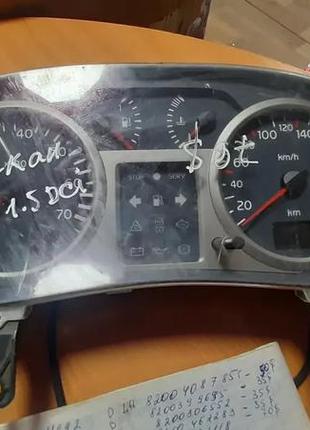Панель приладів і спідометр, одометр щиток renault kangoo 8200059776
