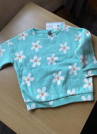 Свитшот на девочку 12/18 м 4